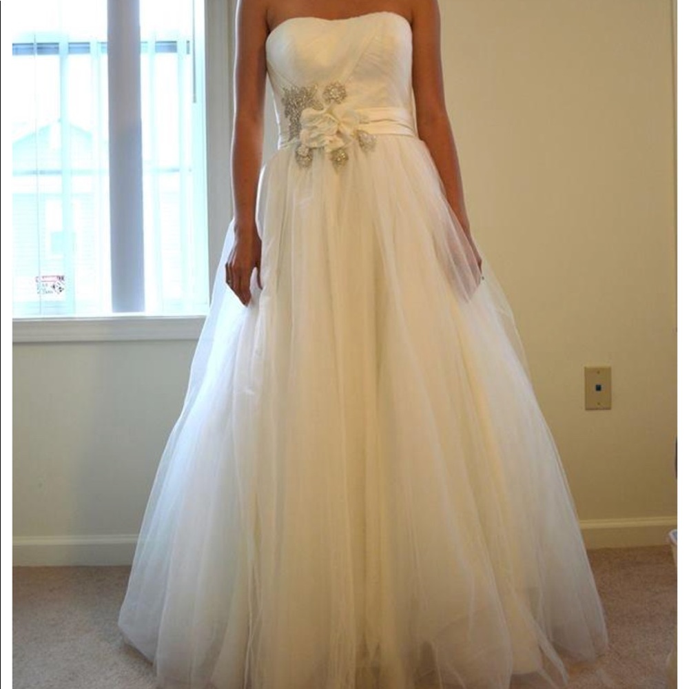 Oleg Cassini wedding gown